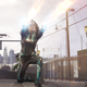 Captain Marvel, doing her thing.